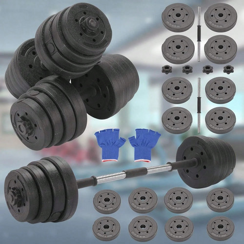 30kg dumbell gym home - dumbell,