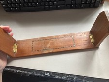 Vintage Mid 20th Century c1930’s Hinged Fixed Length Book Slide