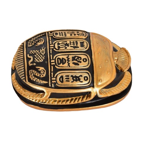 Ancient egyptian scarab statue - ancient,