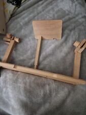 Cross Stitch Frame Rack Wood Table Stand Embroidery Tapestry Hoop Adjustable