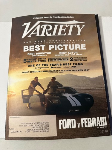 Variety magazine dec 2019 - variety,