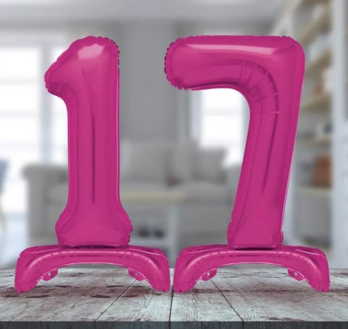 17th birthday pink - , silver