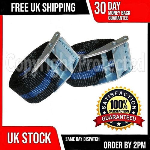Two tie down straps cam - straps, buckle