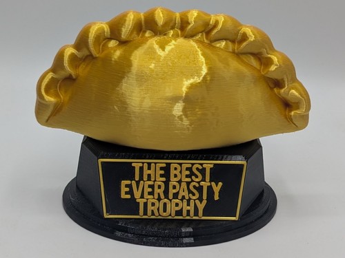 Cornish pasty trophy - cornish,