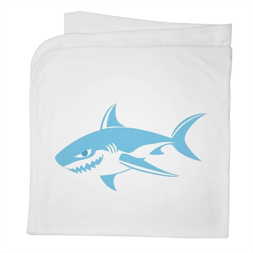 Shark logo baby blanket - 'shark,