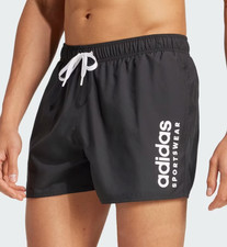 Adidas Men's Essentials Logo CLX Shorts Swimsuit Swimming Costume JC9924 BNWT