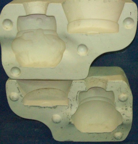 Ceramic mold molds snowman - mold,