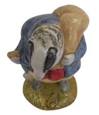 Beatrix Potter Tommy Brock Figurine Beswick England Used