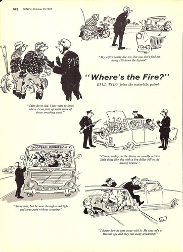 Original 1971 punch cartoon - 1971,