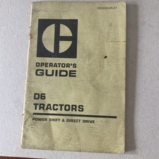 CATERPILLAR D6 TRACTOR