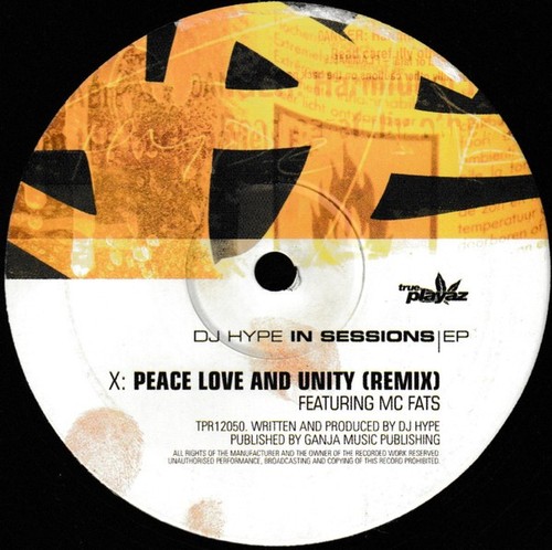 Hype peace love unity - hype,