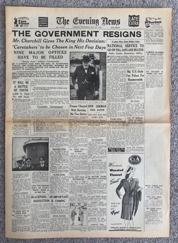 1945 churchill government - +++,