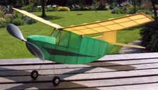 Coupe /Veron ~ Vintage Rubber powered Model Plane ~ Laser-cut Balsa Wing RIB SET