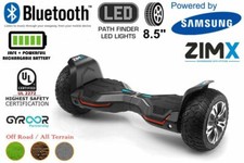 Black G2 PRO 8.5" All Terrain Off Road Hoverboard Swegway UL2272 Certified