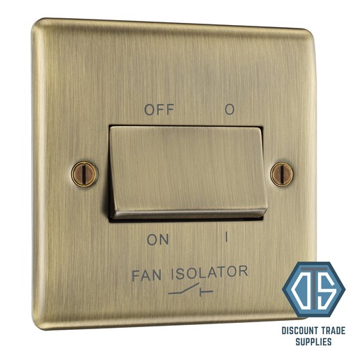 Nexus antique brass fan - bg,