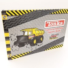 Tonka Tough Construction Site Jigsaw Book - 4 x 24 Large Piece Jigsaw Puzzles