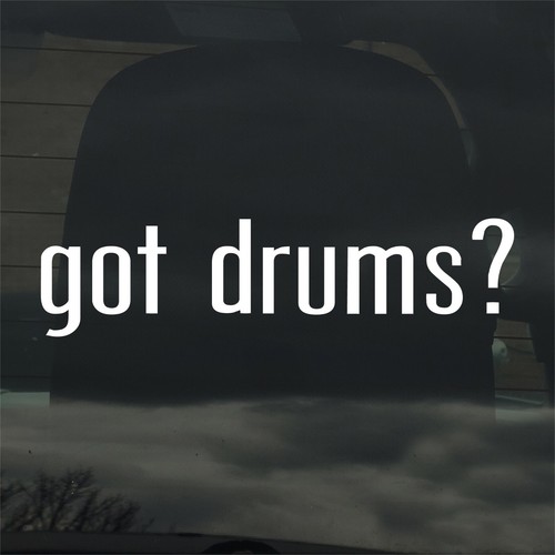 Got drums custom vinyl - got, drums?