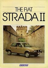Fiat Strada II 1984-85 UK Market Brochure Abarth 130 TC Cabriolet Super ES CL