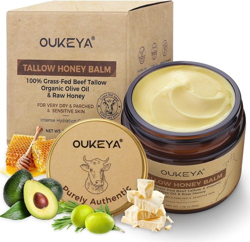 Beef tallow face cream - tallow,