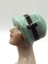 Art Deco Vintage German Half Doll Pin Cushion Doll Art Deco Lady 8540