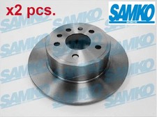 X2 PCS REAR BRAKE DISC SET