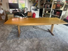 Large wooden office table - table, /