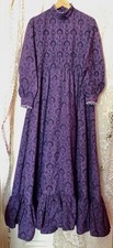 Gorgeous Laura Ashley 1960/70s Prairie Dress Made in Wales. Size 14