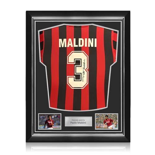 Paolo maldini signed milan - ac,