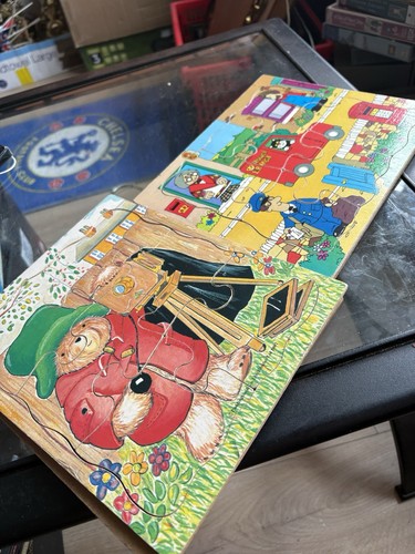 Vintage paddington bear wooden - paddington,