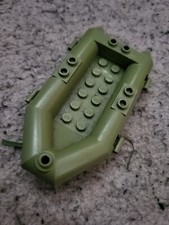 1x Lego Boat 11x6x1 Olive Green Inflatable Rowing 6016453 75977 30086c01