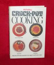 RIVAL. CROCK-POT COOKING. RING