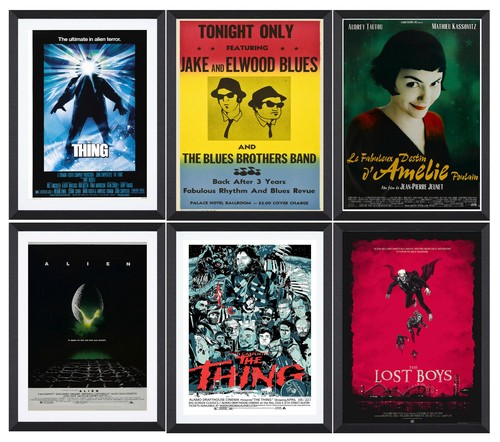 Classic film movie - film,, framed