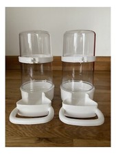 2 x Bird Feeder Water Drinker