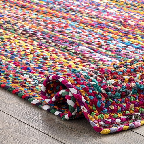 Rug carpet cotton multicolour - rug,