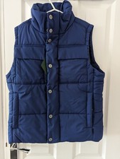 G-Star Raw Mens Blue Gilet Body Warmer Jacket - Medium - BNWT