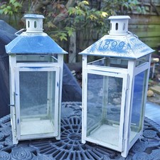 2x Tall Outdoor Decorative