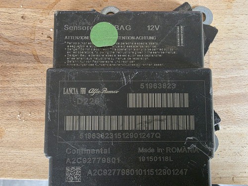 Fiat punto mk3 airbag - punto, control