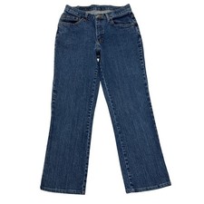 Lee Riders Jeans Bootcut Blue Womens 28W 27L 10 Stretch Denim Retro Vintage