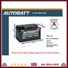Battery fits TVR CERBERA 280