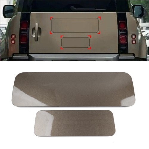 Rear tire wheel cover - tire, plate