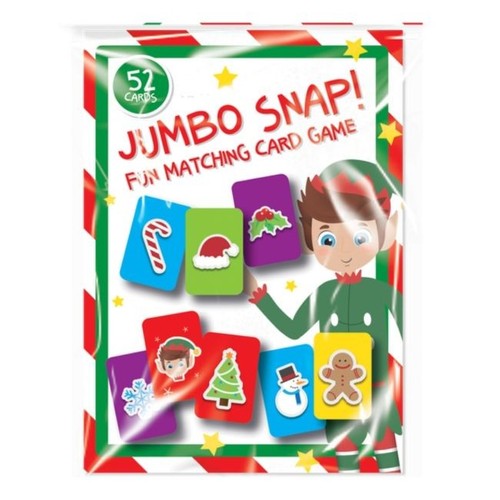 Jumbo elf snap - cards., easy