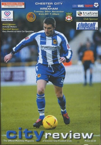 Chester city wrexham - chester,