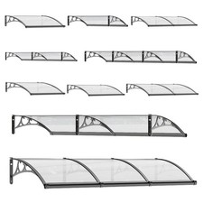 Door Canopy Awning Shelter Outdoor Porch Patio Front Back Window Roof Rain Cover