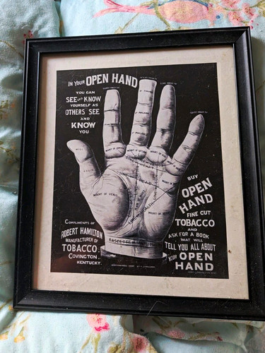 Open hand fine cut - hand,