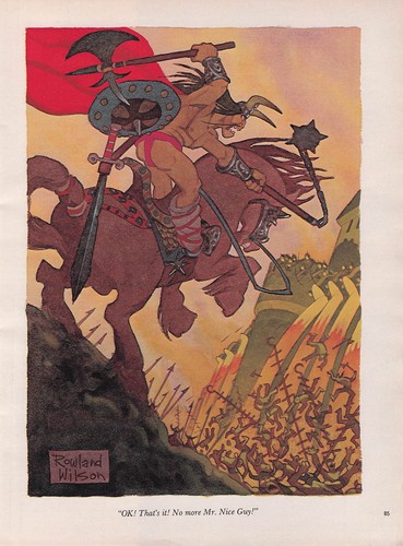 Vintage cartoon art rowland - cartoon, b