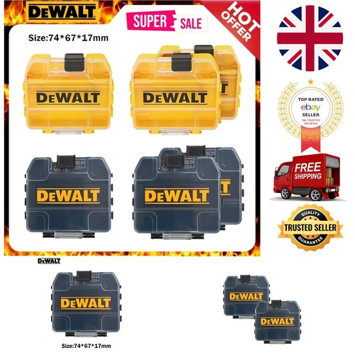 Drill bit box dewalt plastic - drill,