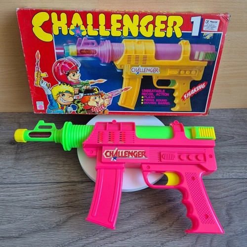 Vintage challenger toy gun - toy,