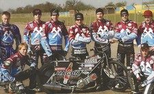 LAKESIDE HAMMERS 2011 SPEEDWAY TEAM PHOTOGRAPH