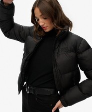 Superdry Womens Black Puffer