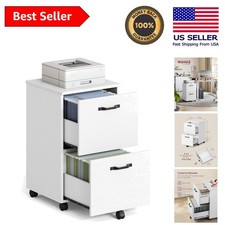 Stylish Space-Saving 2-Drawer